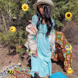 Vintage Boho/Floral Dress